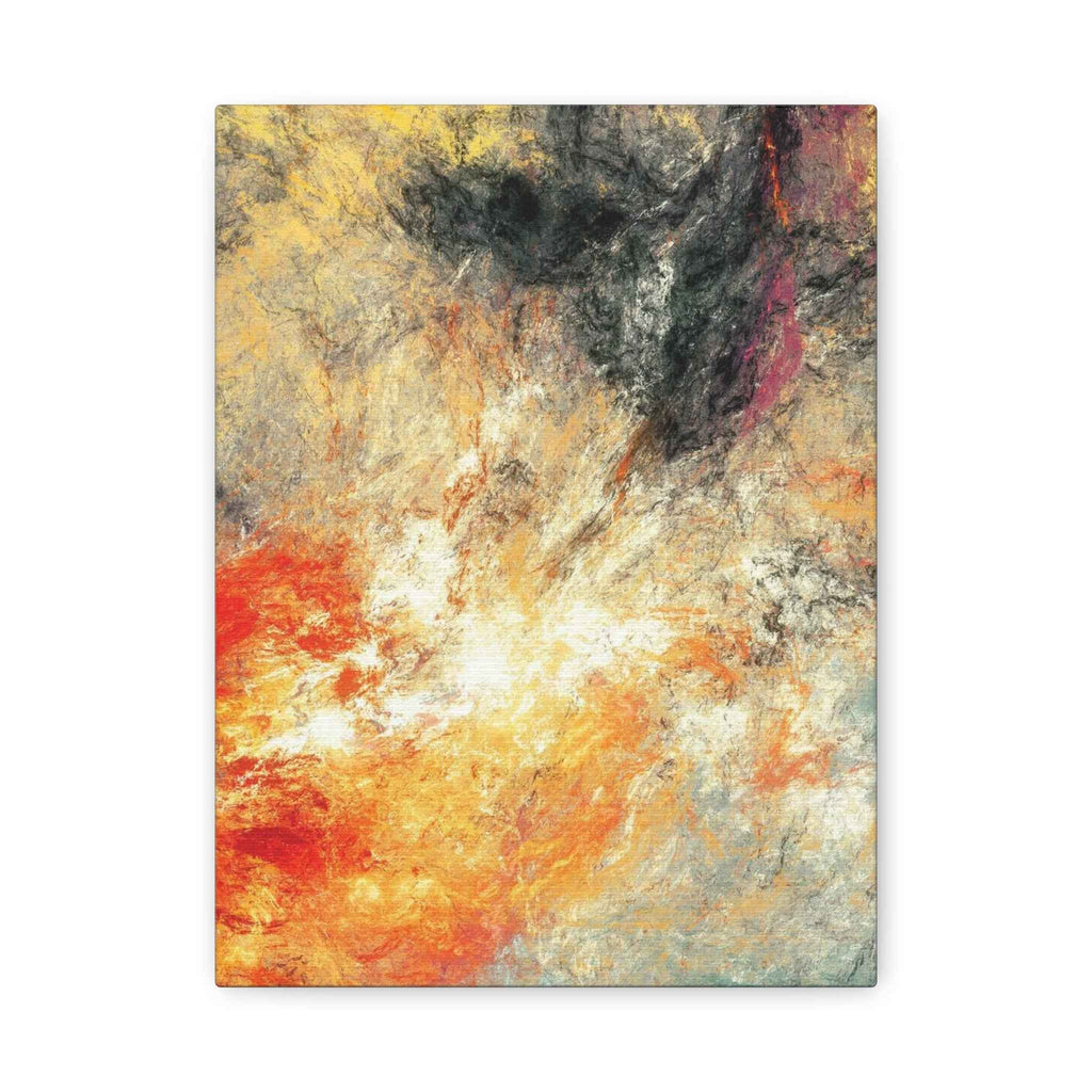 Abstract Firestorm Canvas Print — Stretched Matte Wall Art - TheKaraHan