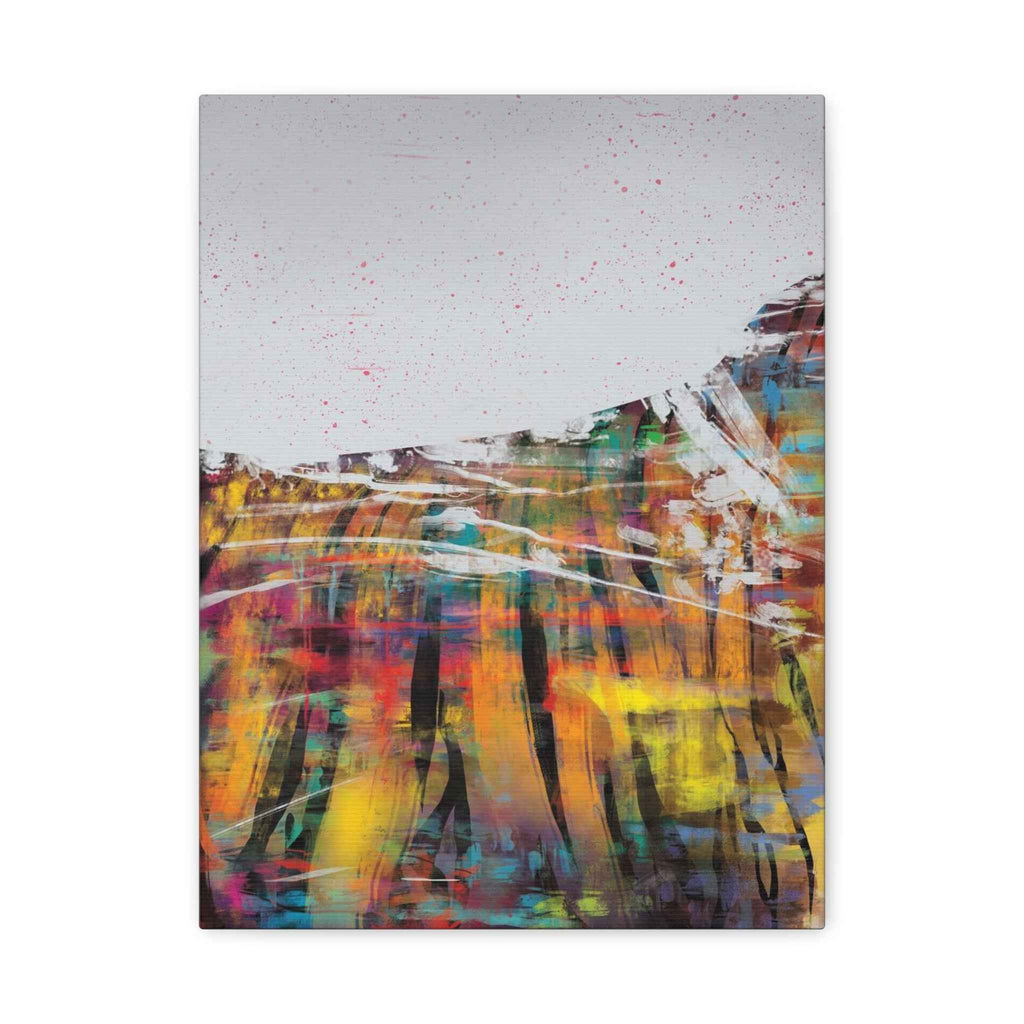 Abstract Color Field Canvas Print — Vibrant Modern Wall Art - TheKaraHan