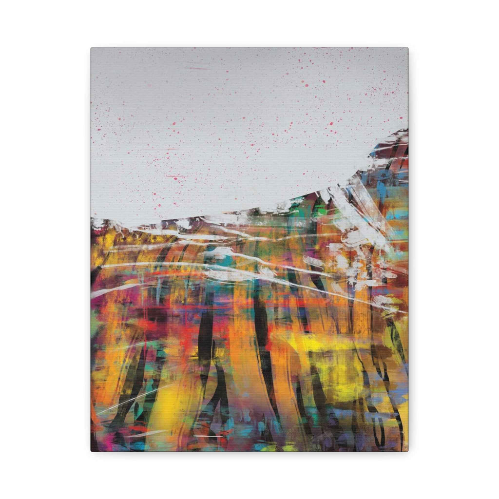 Abstract Color Field Canvas Print — Vibrant Modern Wall Art - TheKaraHan