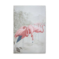 Pink Flamingo Canvas Wall Art — Matte Stretched 1.25" 